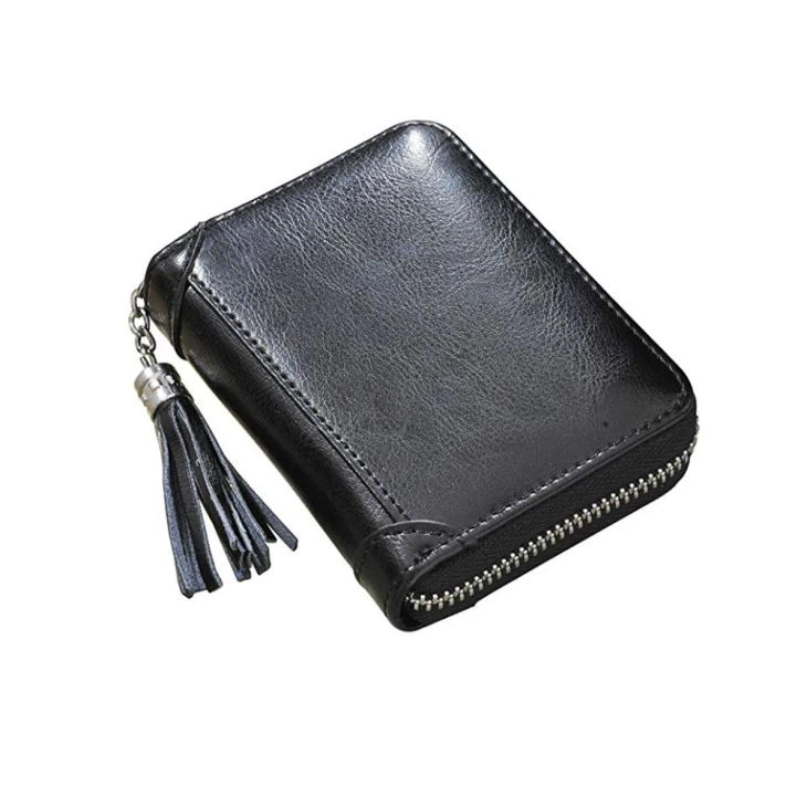 PVC PU Leather Wallet Credit Card Holder