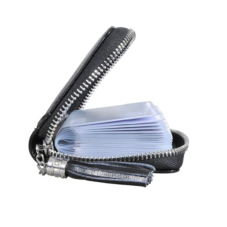 PVC PU Leather Wallet Credit Card Holder