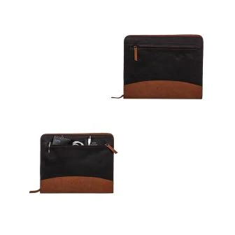 Portfolio-tas met ritssluiting en kleuraanpassing