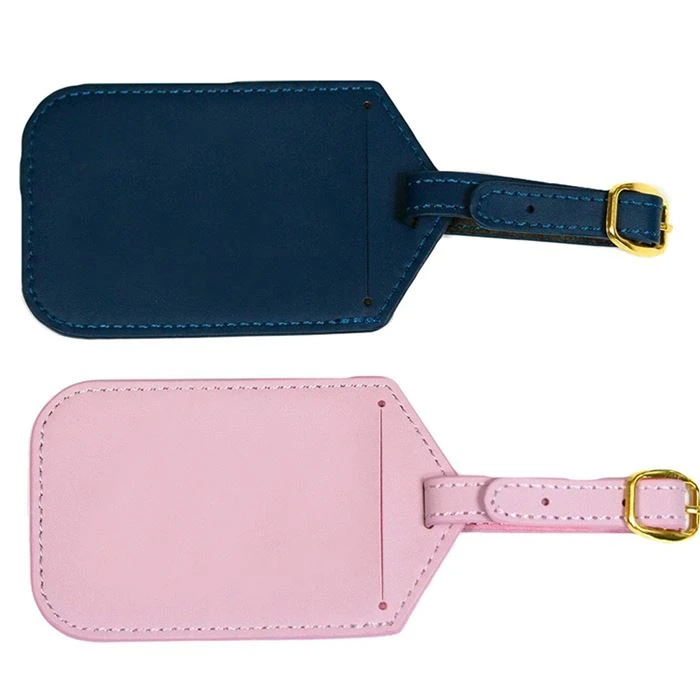 Couples Wedding Leather Luggage Tags