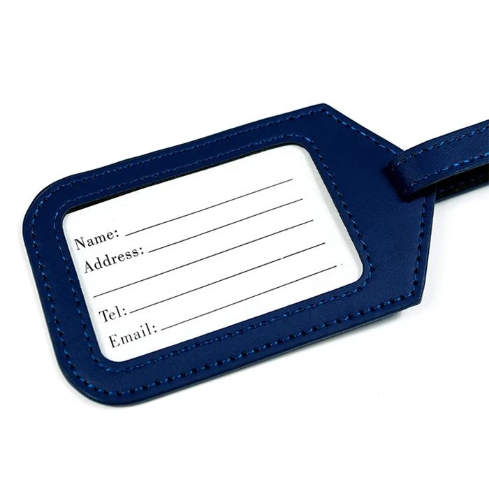 Couples Wedding Leather Luggage Tags
