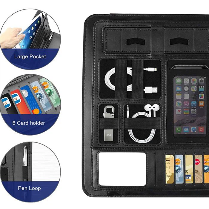 Imitation Leather A4 Portfolio Folder